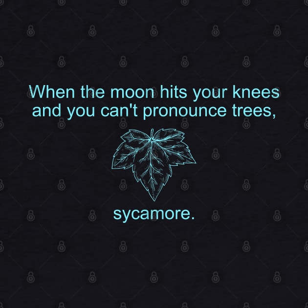 Sycamore Mondegreenery by codeWhisperer